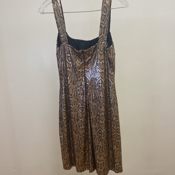 L'AGENCE Auden Sequin Snake Dress - Picture 6 of 8